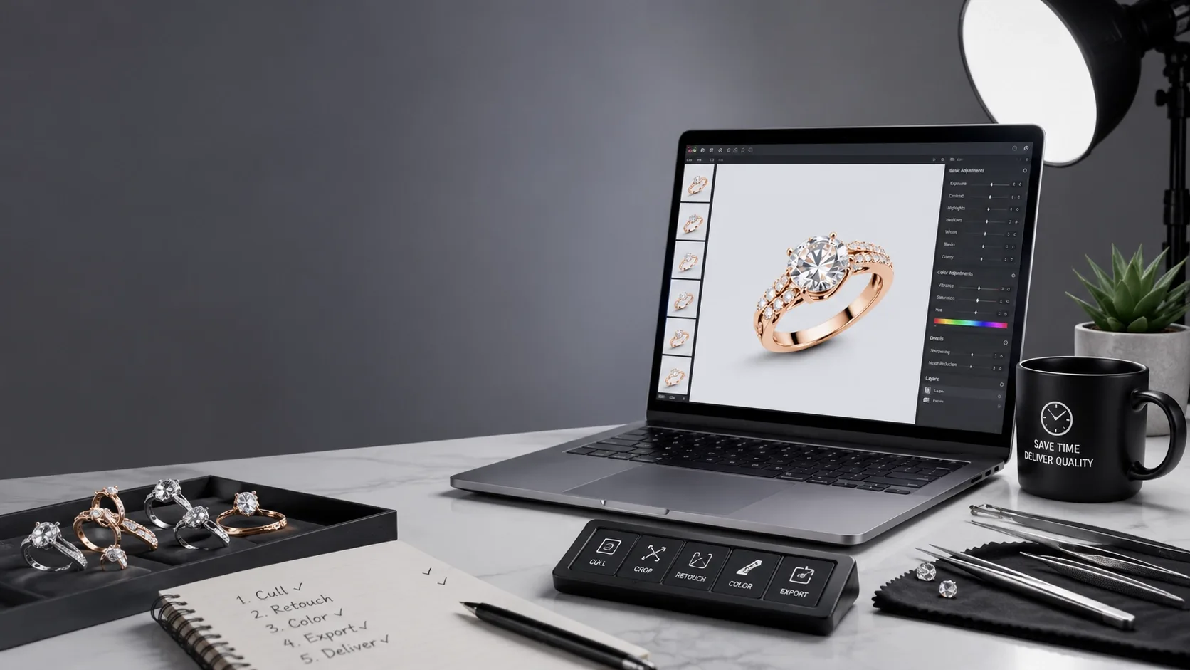 Tips for Faster Jewelry Editing