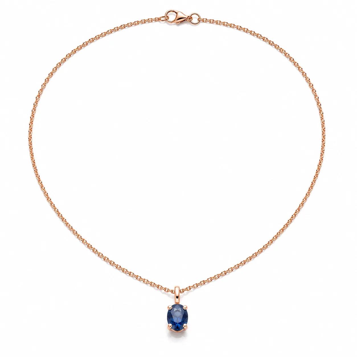 Clasp and Connector Adjustment &mdash; Necklace Chain Alignment after professional editing by Jewelry Photo Magic