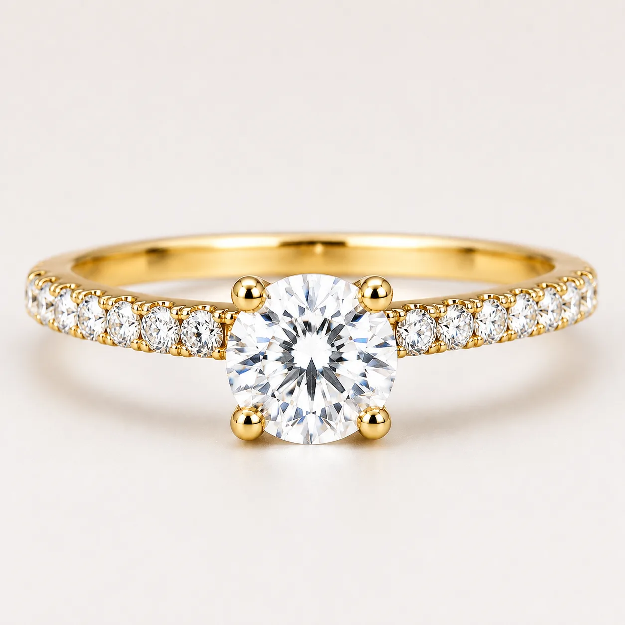 Diamond Brilliance Enhancement — Shine Enhancement Jewelry after professional editing by Jewelry Photo Magic