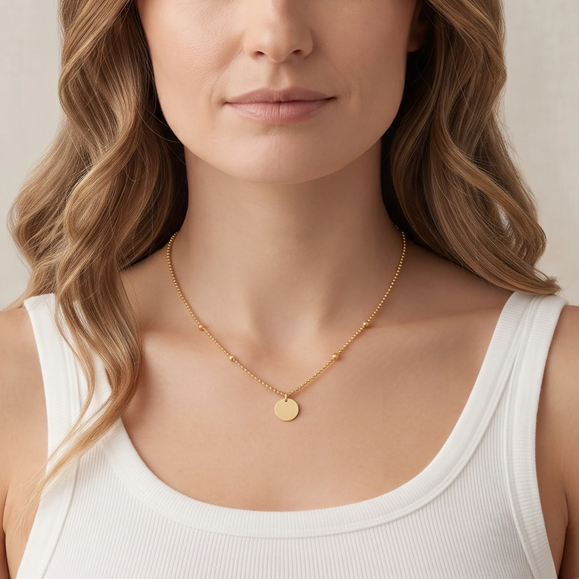 Necklace Mockup Design — Mock Ups after professional editing by Jewelry Photo Magic