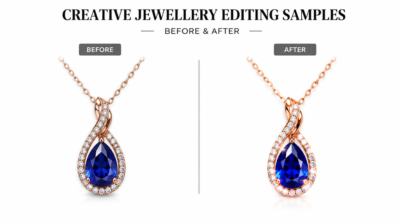 Creative Jewellery Editing — professional jewelry photo editing samples