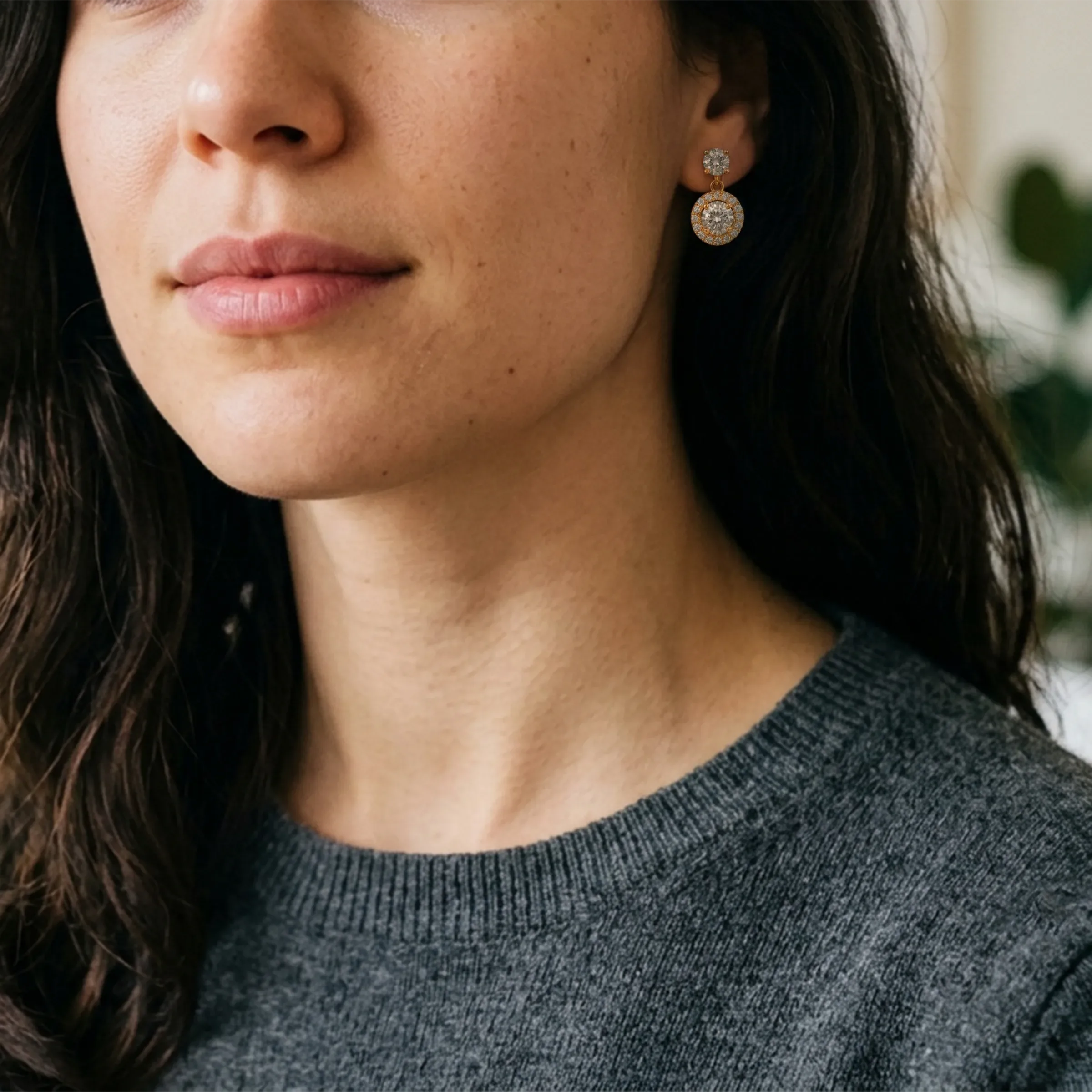 Earring Mockup Design — Mock Ups after professional editing