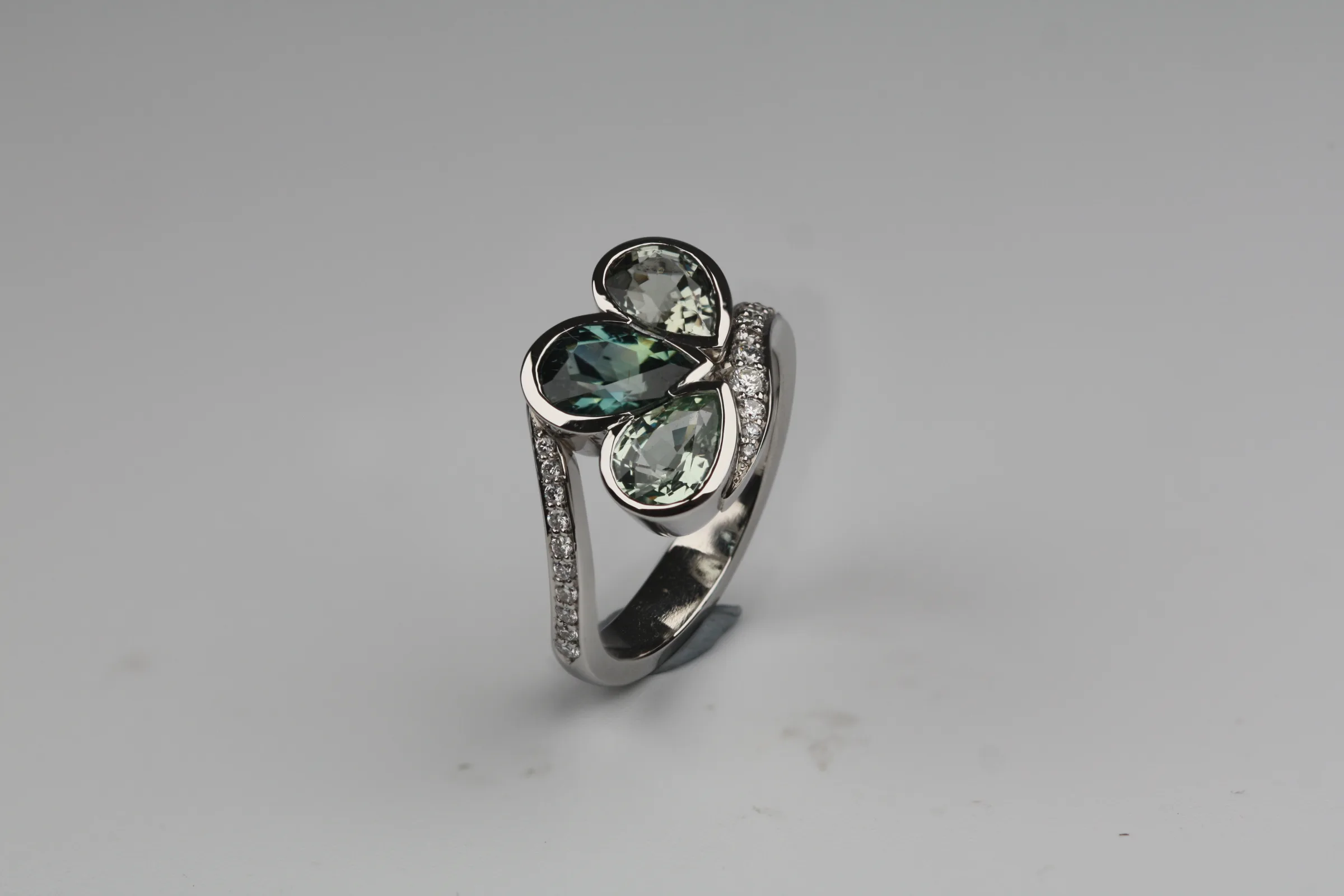 Skin Retouching — Model Retouching in Jewelry Photo after professional editing