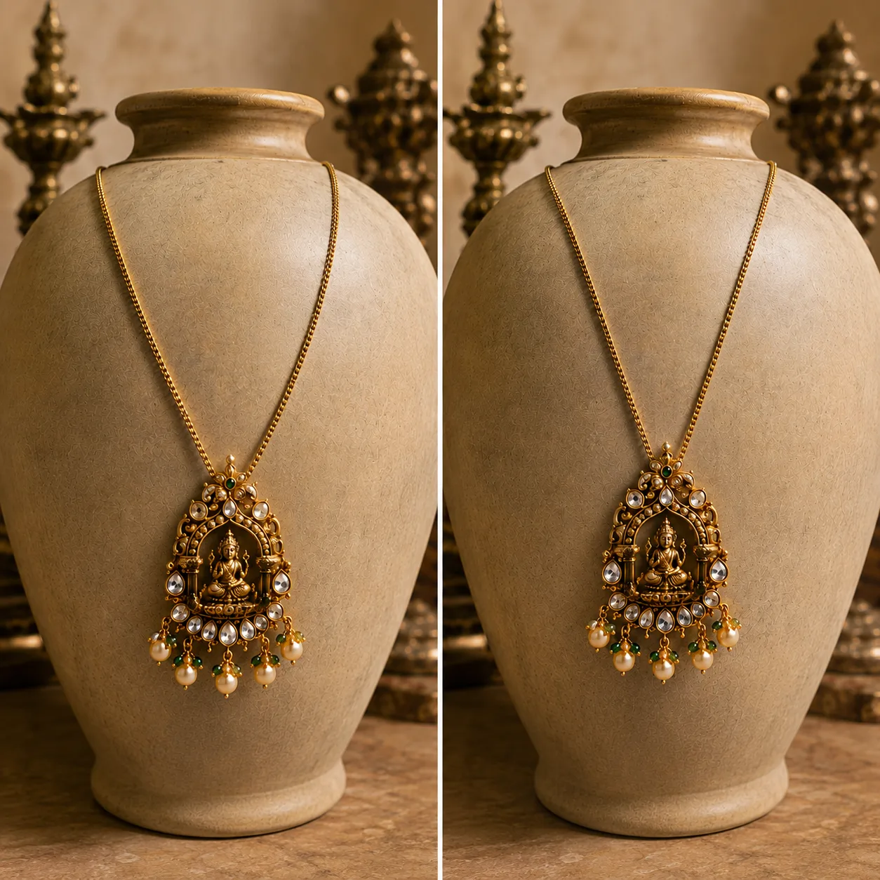 Necklace Chain Alignment — jewelry retouching by Jewelry Photo Magic